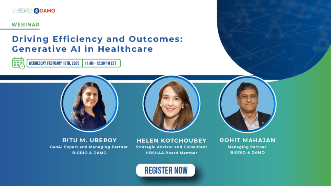 Webinar: Driving Efficiency and Outcomes with GenAI in Healthcare